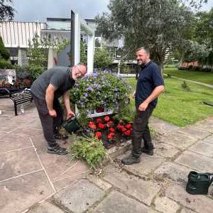 Memorial Garden Clean Up - 2025