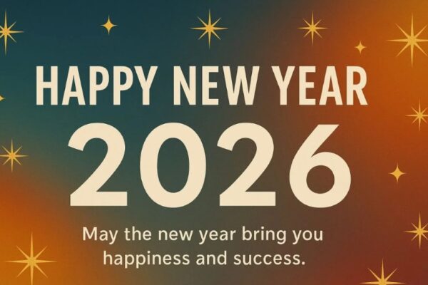 Happy New Year – All the Best for 2026