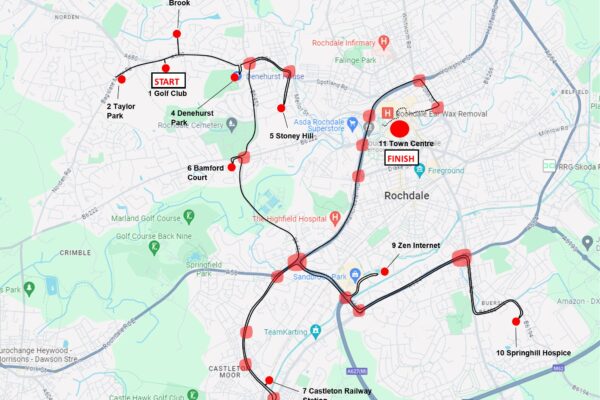 Rochdale In Bloom – City Route 2026
