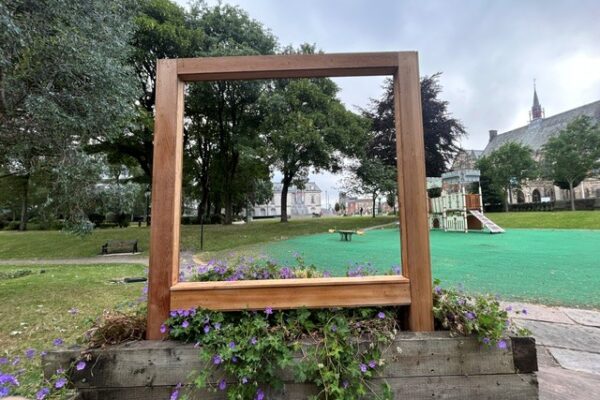Picture Frame Renewed- Memorial Garden